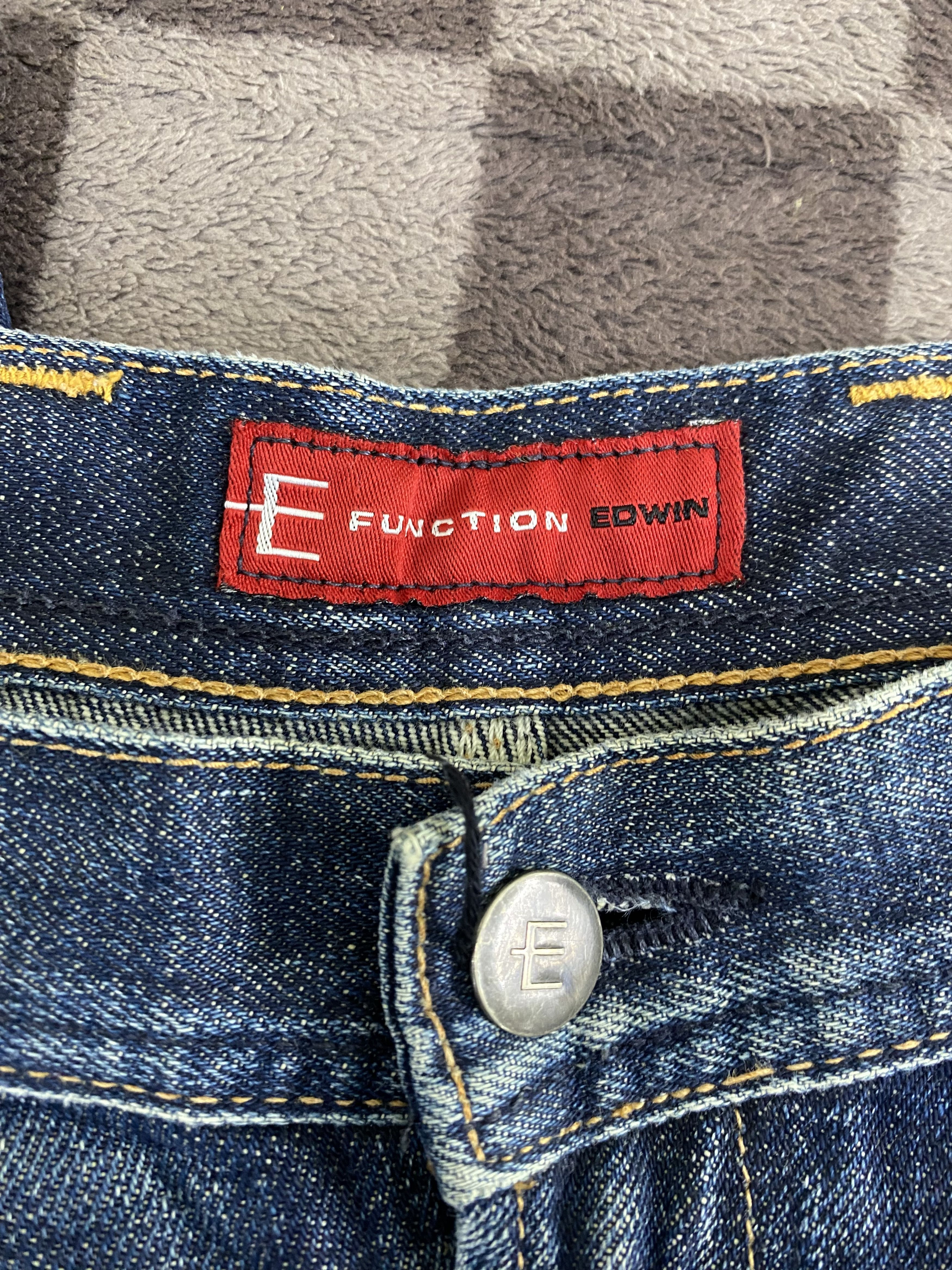 Edwin Japanese Brand Edwin E Function Denim Jean Pant Size US 33 - 19 Thumbnail