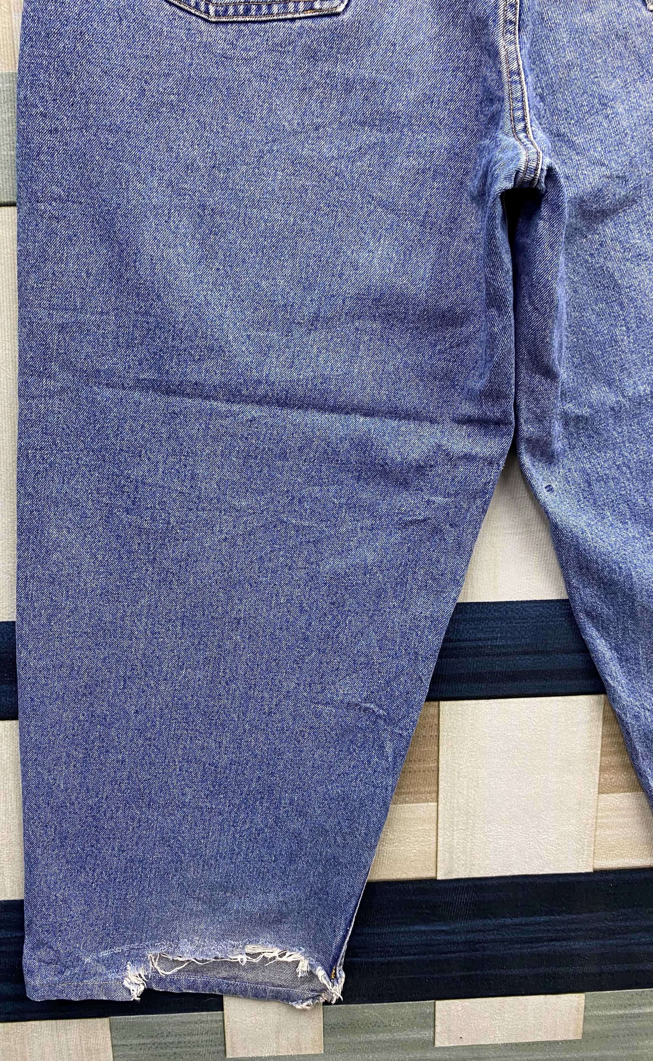 Guess Vintage Guess by Georges Marciano Baggy Denim Jean Size US 33 - 15 Thumbnail