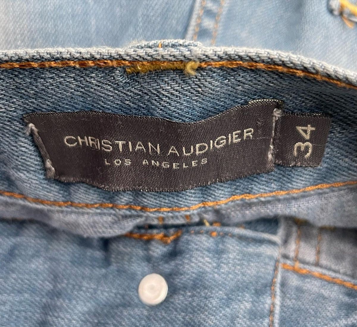 Christian Audigier × Designer Christian Audigier Custom Denim Size US 36 / EU 52 - 2 Thumbnail