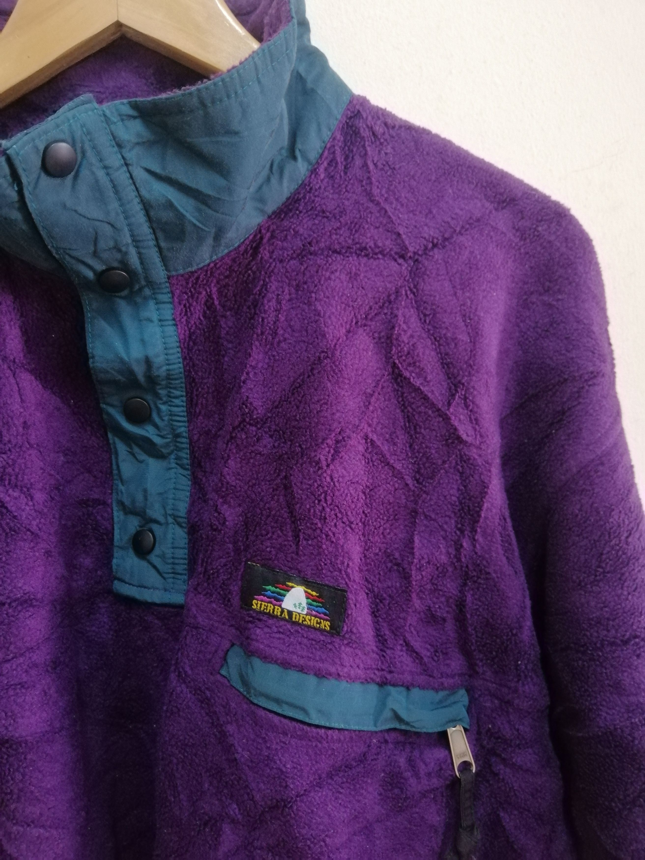 Sierra Designs Vintage SIERRA DESIGNS fleece jacket Made in USA Size US L / EU 52-54 / 3 - 6 Thumbnail