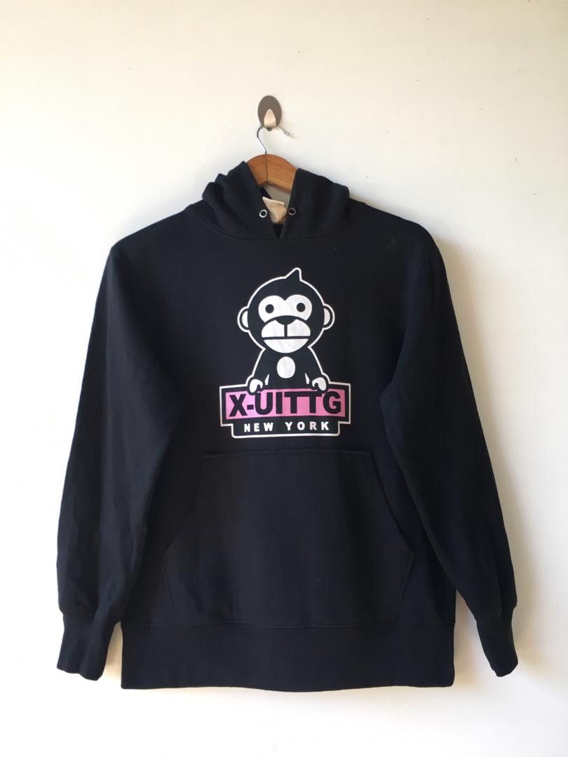 Vintage X-UITTG New York black sweatshirts hoodies