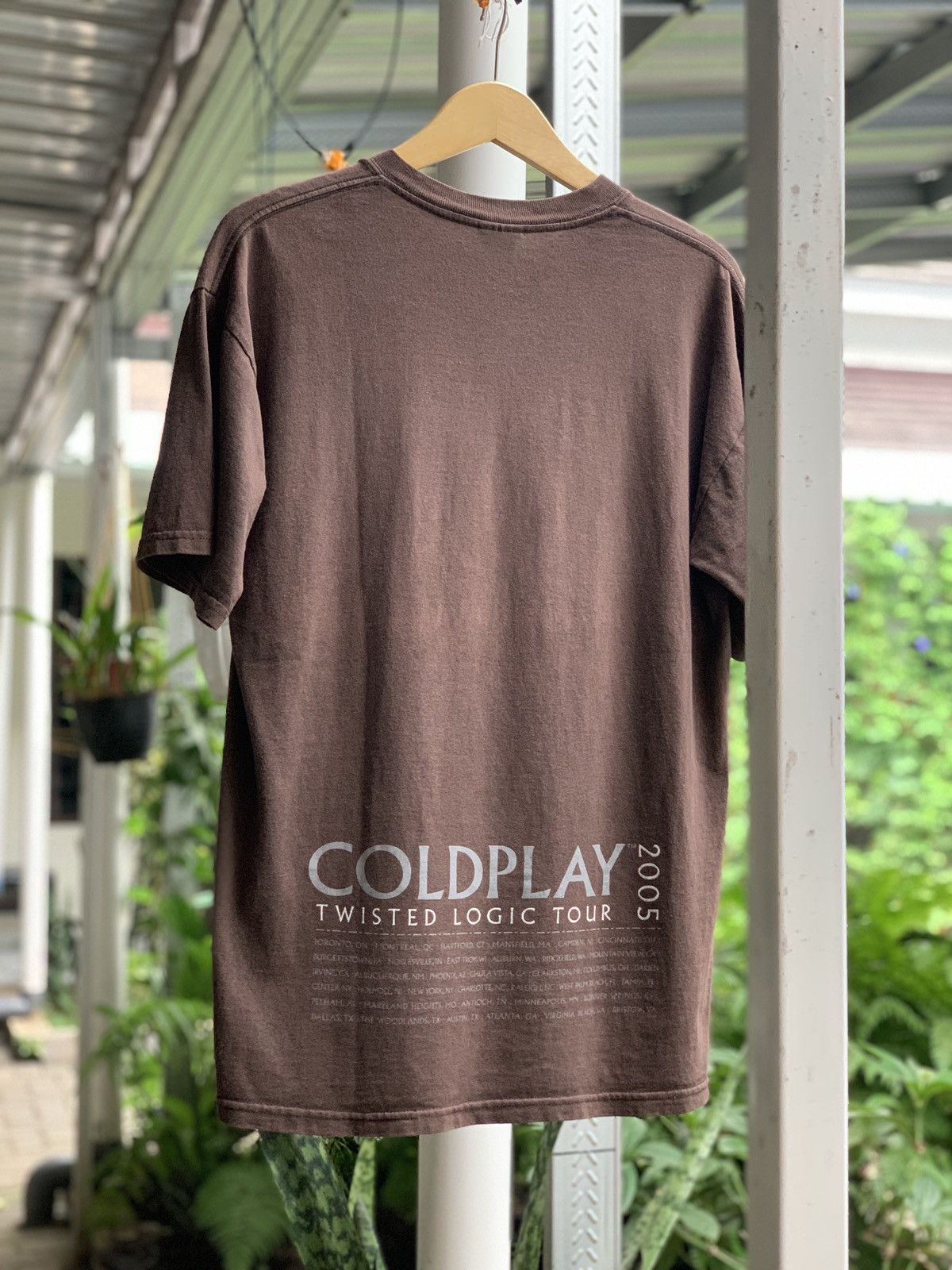 Band Tees × Vintage Coldplay - Twisted Logic Tour 2005 Size US M / EU 48-50 / 2 - 4 Thumbnail