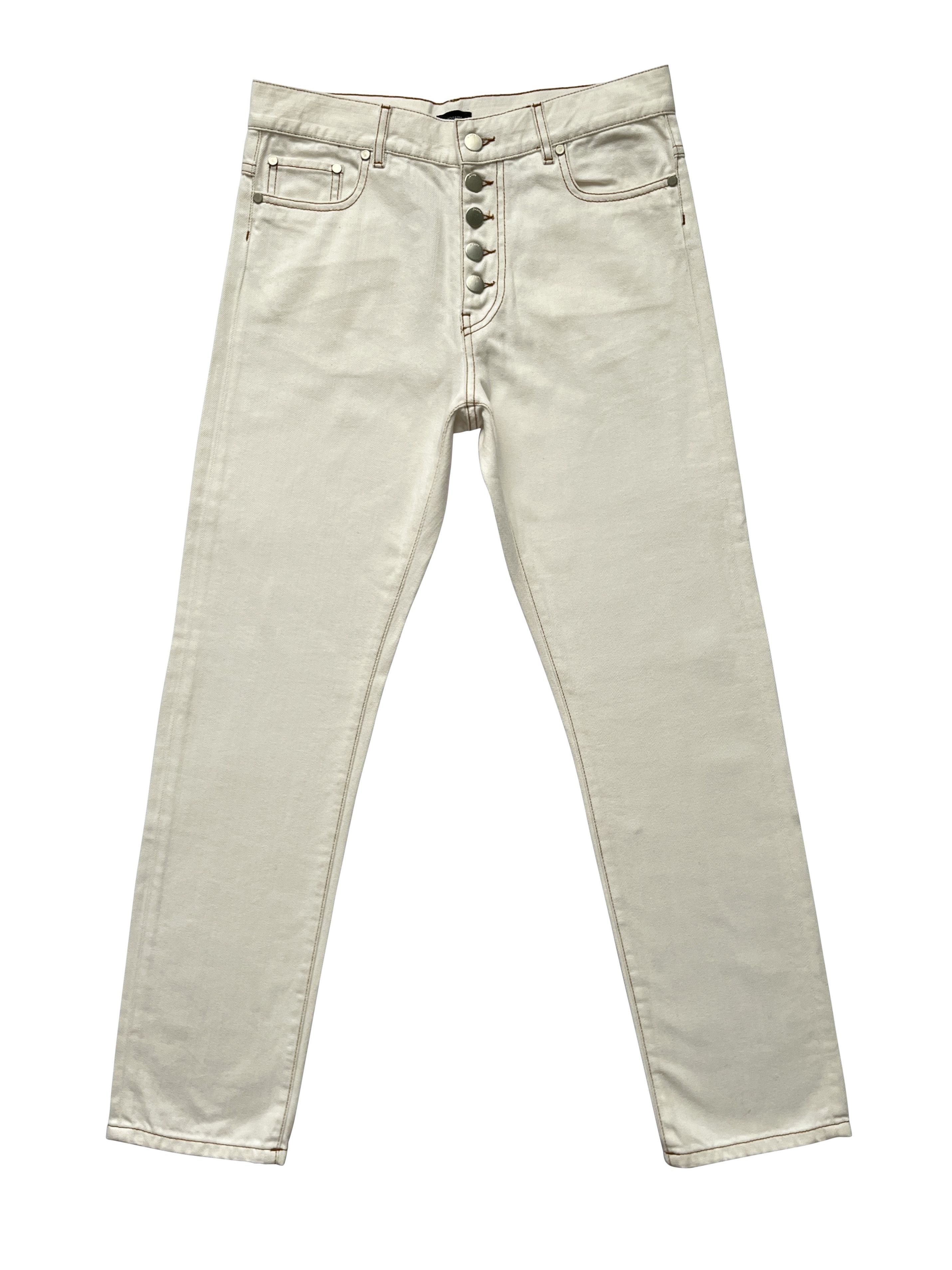 Joseph ⚡️QUICK SALE⚡️Joseph White Denim Jeans Pants Size 26" / US 2 / IT 38 - 1 Thumbnail