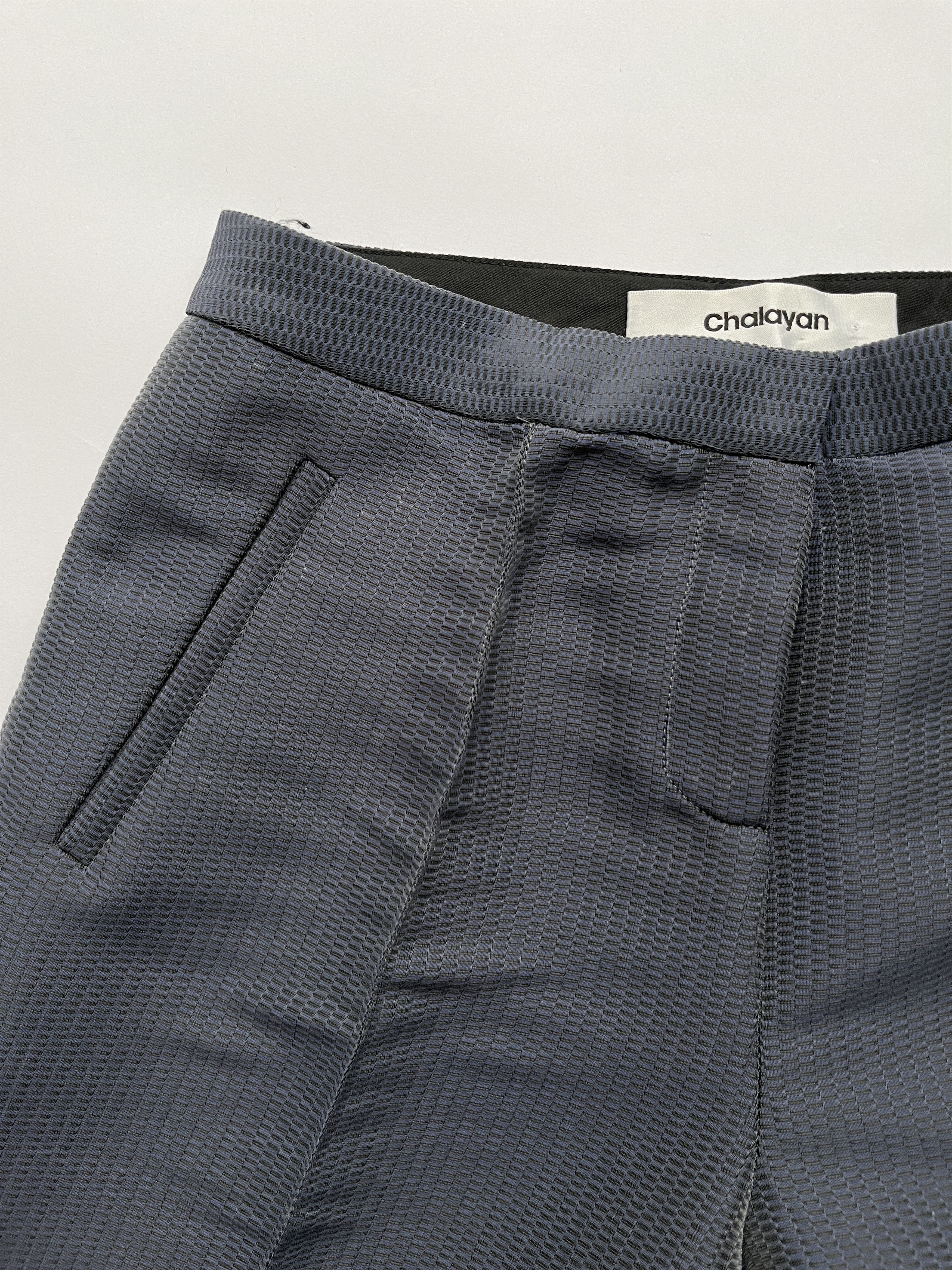 Hussein Chalayan ⚡️QUICK SALE⚡️Hussein Chalayan Blue/Grey Pants Trousers Size 27" / US 4 / IT 40 - 7 Thumbnail