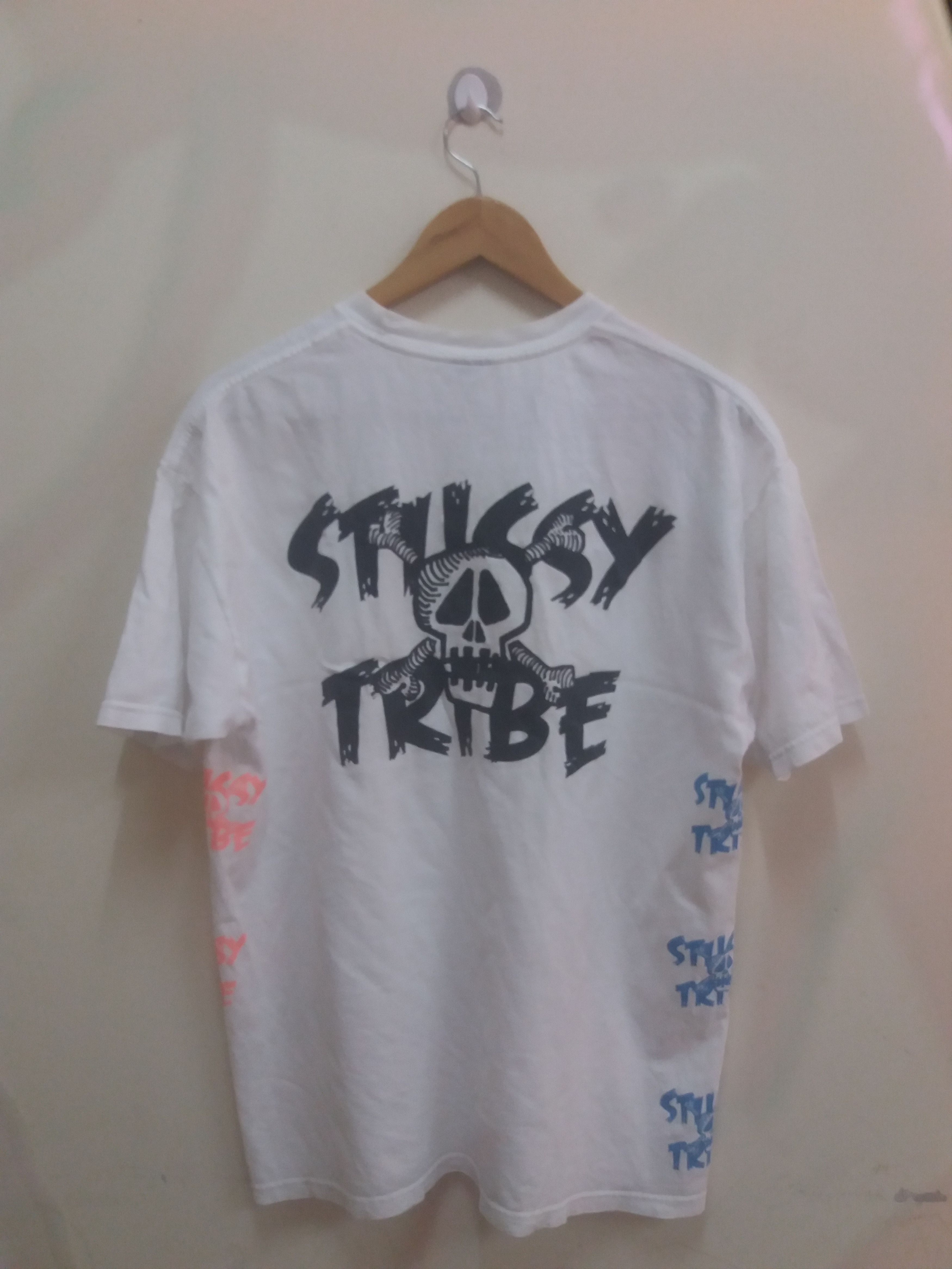 Stussy Stussy Tribe streetwear t-shirt nice design Size US L / EU 52-54 / 3 - 2 Thumbnail