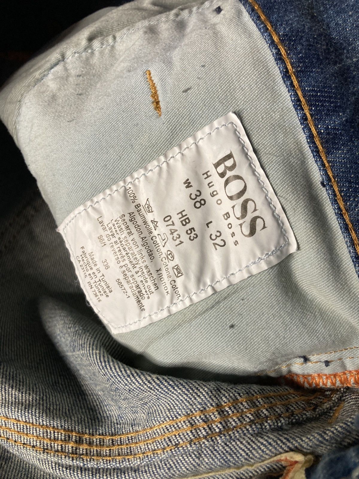 Hugo Boss HUGO BOSS Orange Label denim size 38 Size US 38 / EU 54 - 4 Thumbnail