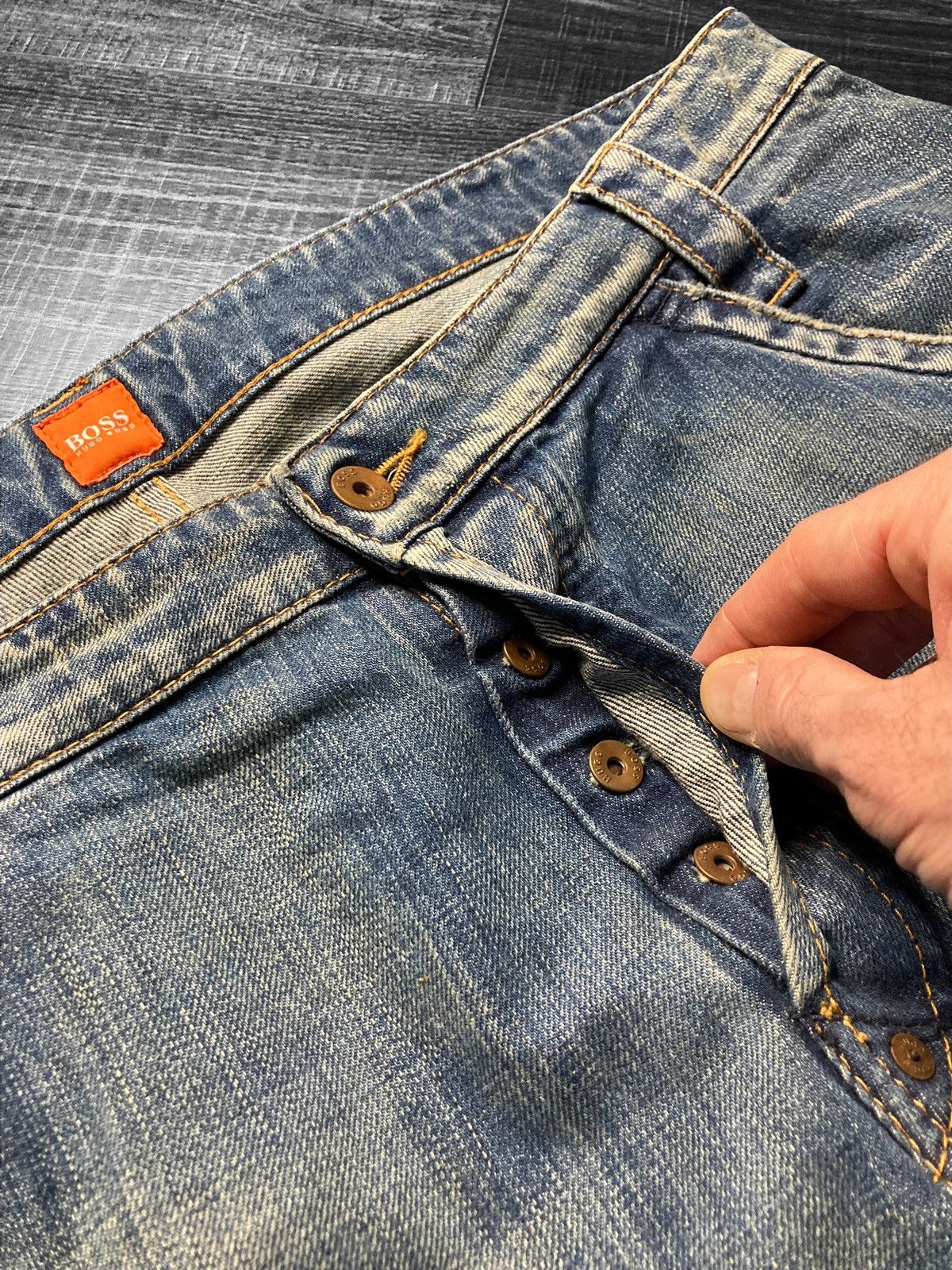 Hugo Boss HUGO BOSS Orange Label denim size 38 Size US 38 / EU 54 - 2 Thumbnail