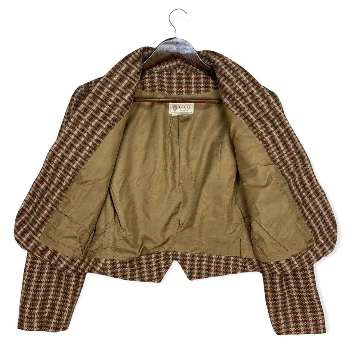 Gucci Vintage 80s Gucci Wool Cropped Size M / US 6-8 / IT 42-44 - 3 Thumbnail