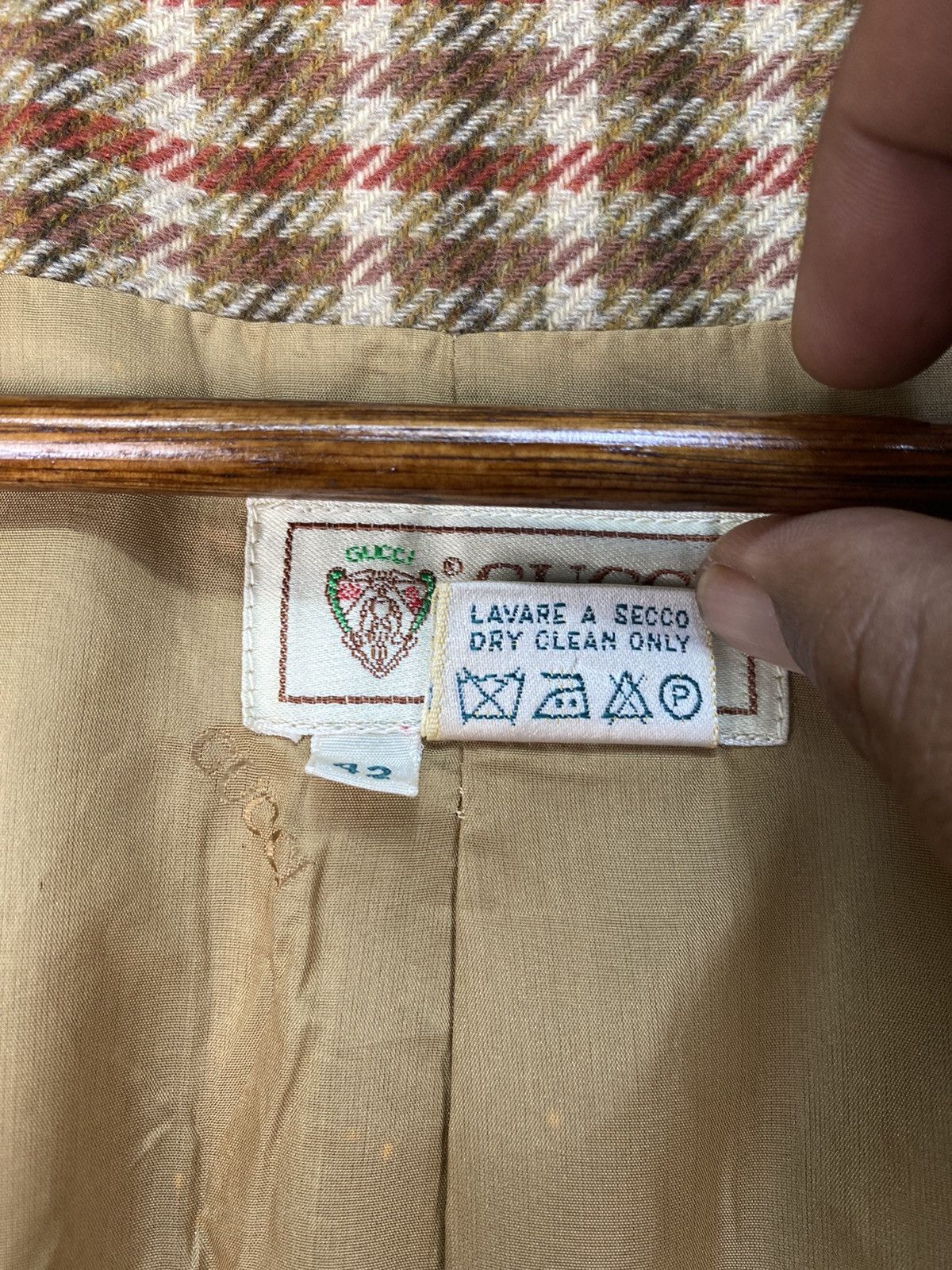 Gucci Vintage 80s Gucci Wool Cropped Size M / US 6-8 / IT 42-44 - 8 Thumbnail