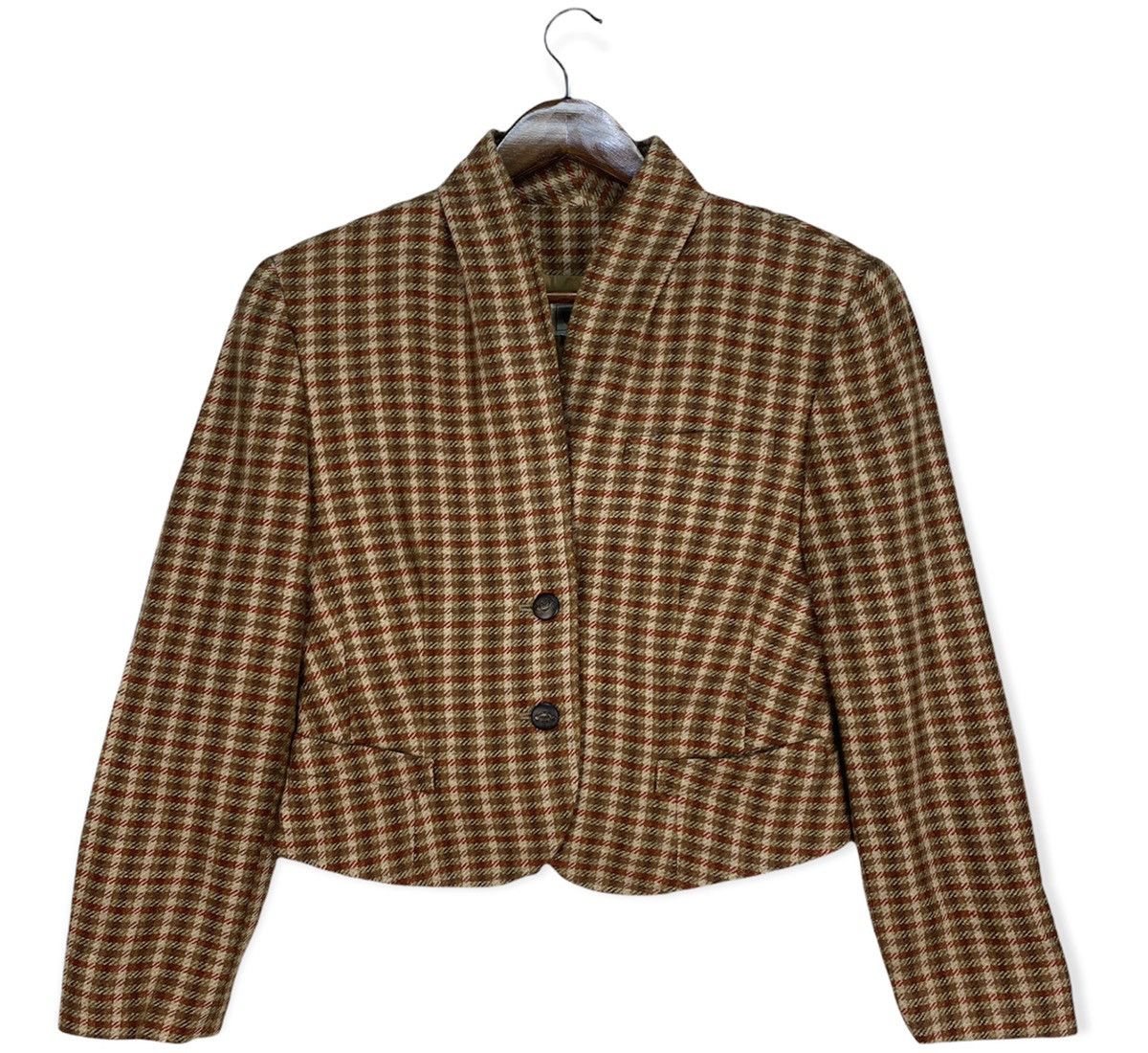 Gucci Vintage 80s Gucci Wool Cropped Size M / US 6-8 / IT 42-44 - 1 Thumbnail