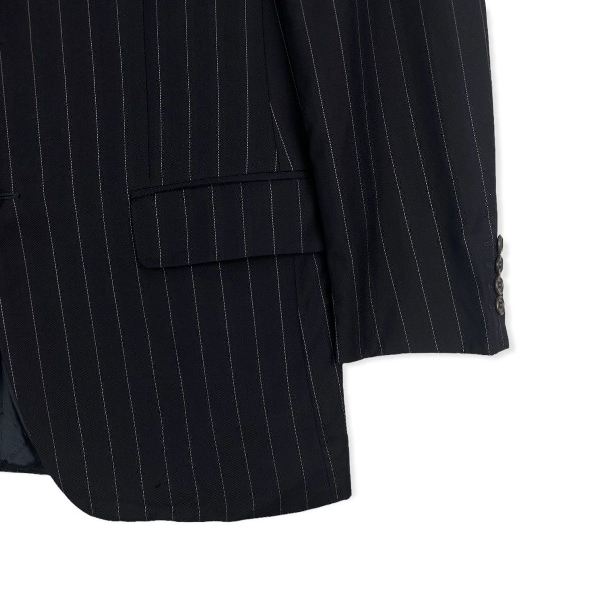 Valentino Valentino Stripe Jacket/Blazer Size 48R - 4 Thumbnail
