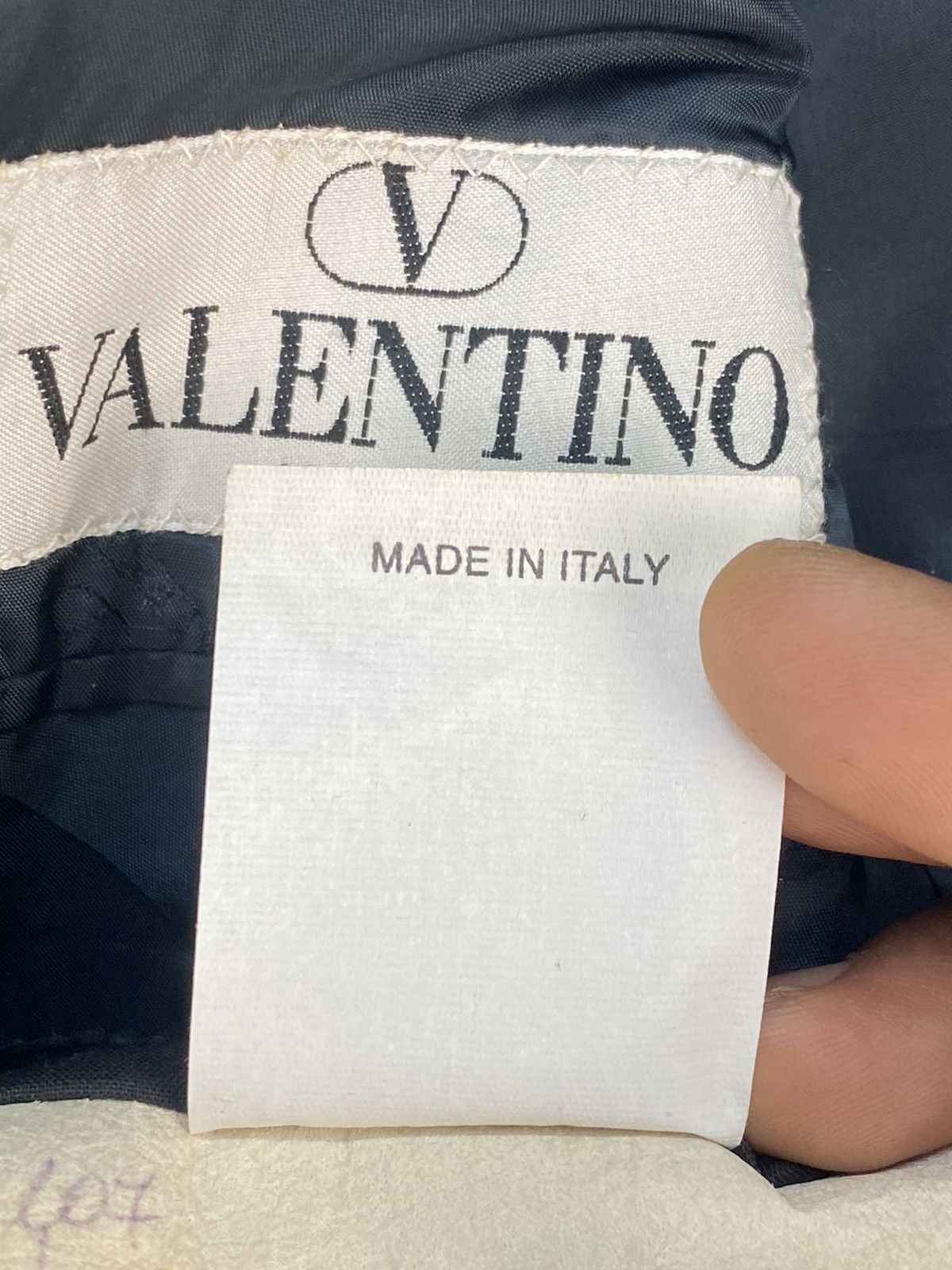 Valentino Valentino Stripe Jacket/Blazer Size 48R - 10 Thumbnail