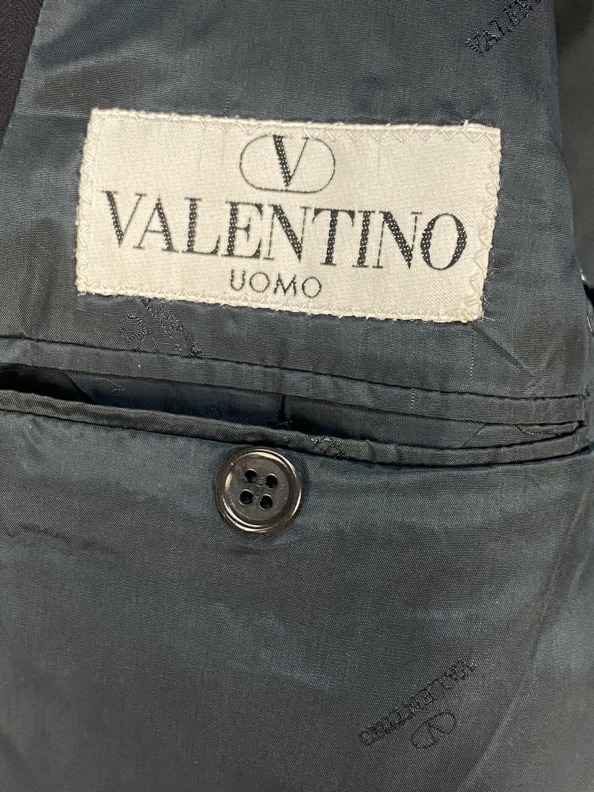 Valentino Valentino Stripe Jacket/Blazer Size 48R - 8 Thumbnail