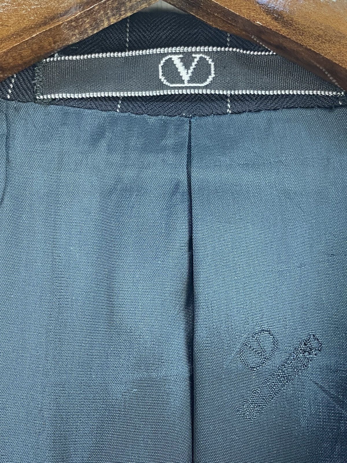 Valentino Valentino Stripe Jacket/Blazer Size 48R - 7 Thumbnail