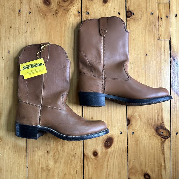 vintage brown ankle boots
