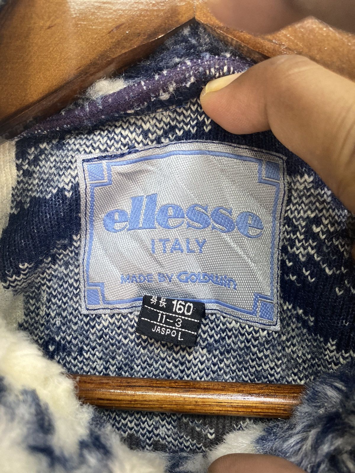 Ellesse Vintage Ellesse Sherpa Jacket Size US L / EU 52-54 / 3 - 6 Thumbnail