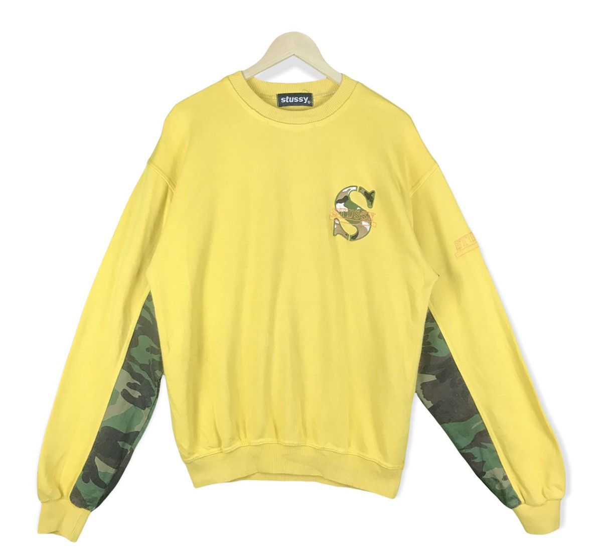 Stussy Stussy Camoflauge Sweatshirt Size US XL / EU 56 / 4 - 1 Thumbnail