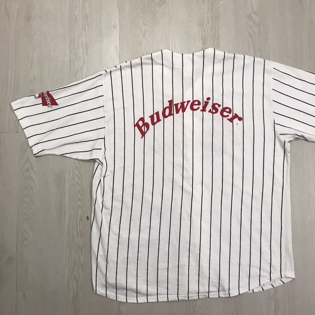Budweiser × MLB × Vintage 💥RARE💥 Vintage 1999 Cardinals Budweiser MLB Jersey Size US L / EU 52-54 / 3 - 9 Thumbnail