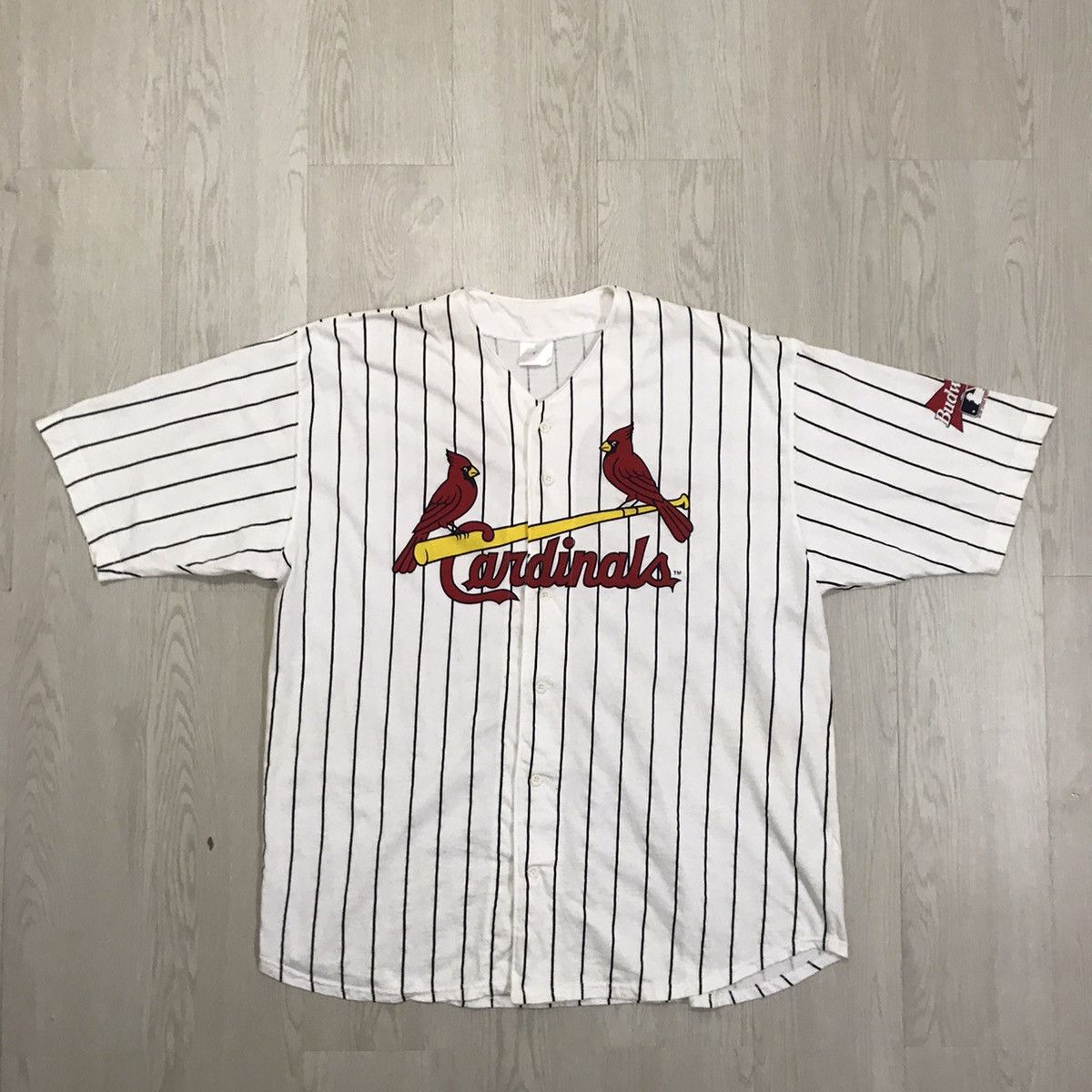 Budweiser × MLB × Vintage 💥RARE💥 Vintage 1999 Cardinals Budweiser MLB Jersey Size US L / EU 52-54 / 3 - 1 Thumbnail