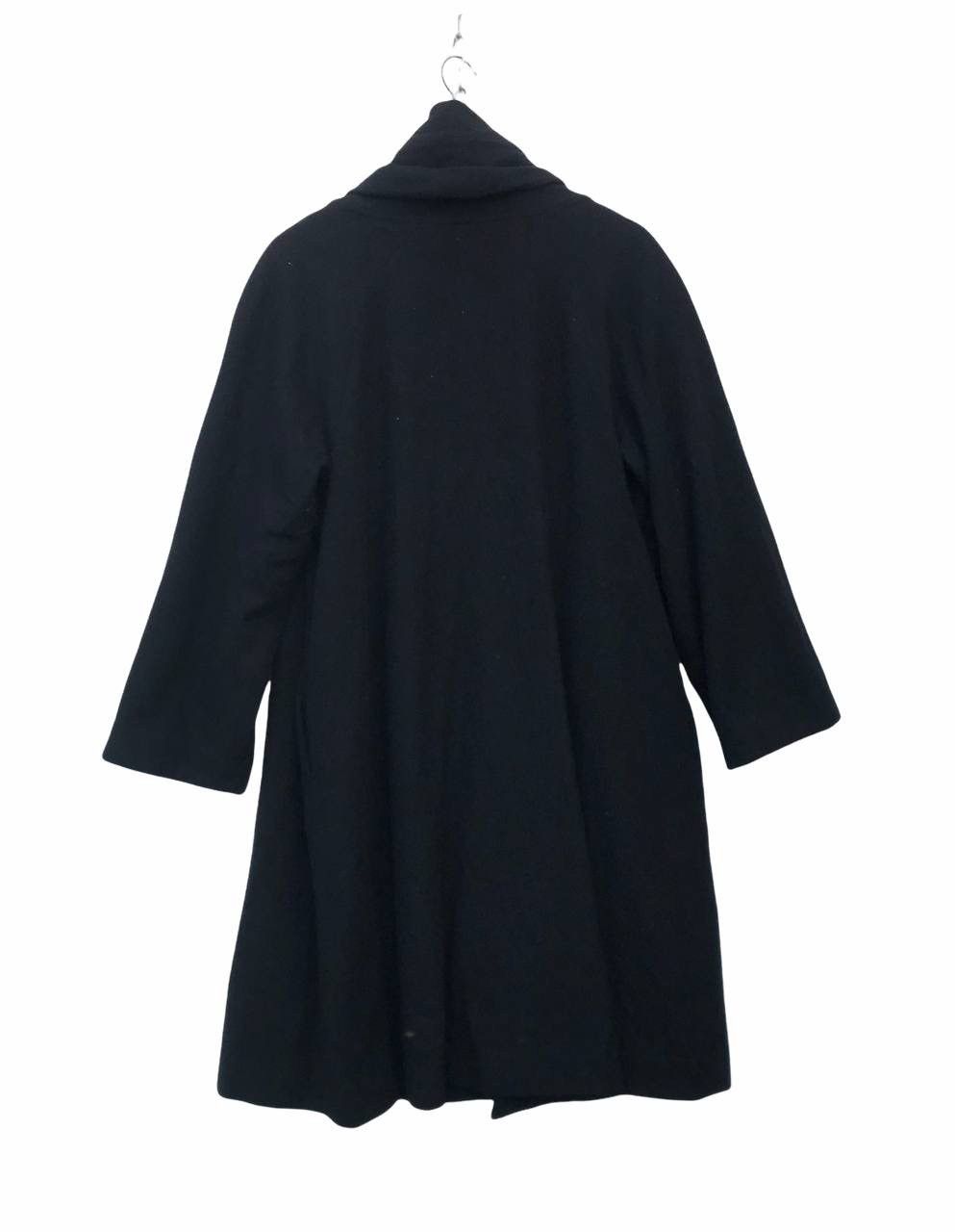 Designer Guido Pasquali Milano Black Cape Coat Size US L / EU 52-54 / 3 - 5 Thumbnail