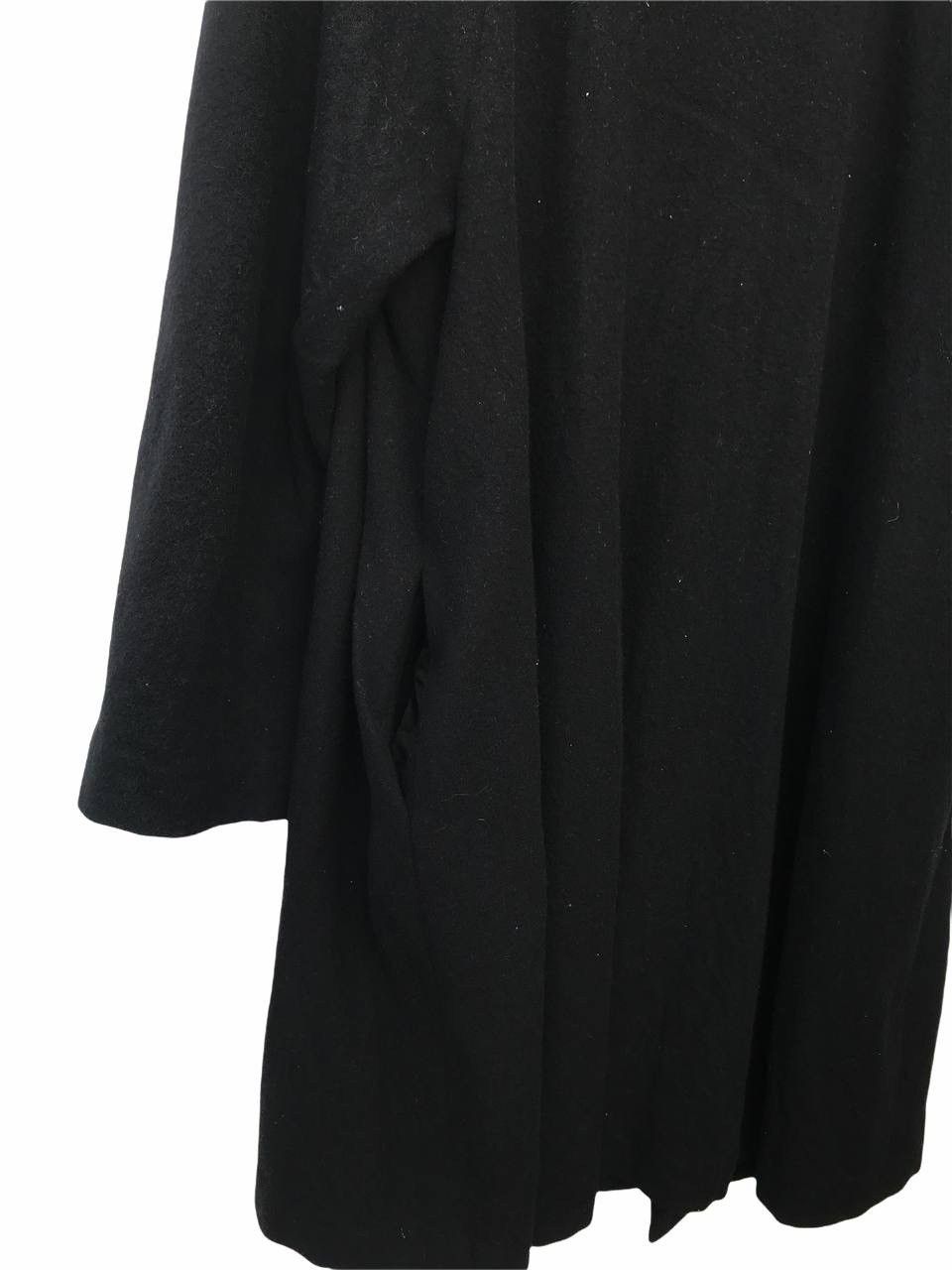 Designer Guido Pasquali Milano Black Cape Coat Size US L / EU 52-54 / 3 - 6 Thumbnail