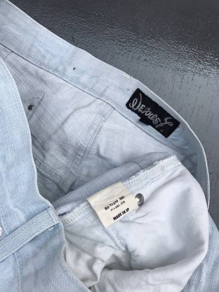 NEXUSVII Japanese Brand Nexus Seven Distressed Destroyed Denim Pants Size US 34 / EU 50 - 4 Thumbnail