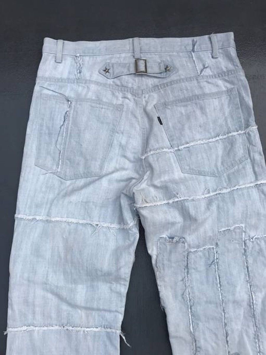 NEXUSVII Japanese Brand Nexus Seven Distressed Destroyed Denim Pants Size US 34 / EU 50 - 7 Thumbnail