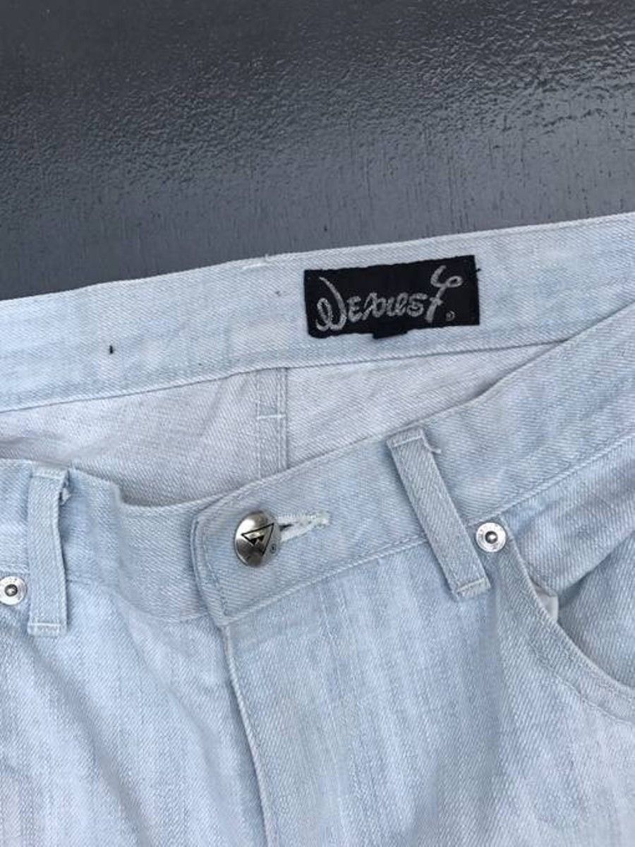 NEXUSVII Japanese Brand Nexus Seven Distressed Destroyed Denim Pants Size US 34 / EU 50 - 3 Thumbnail