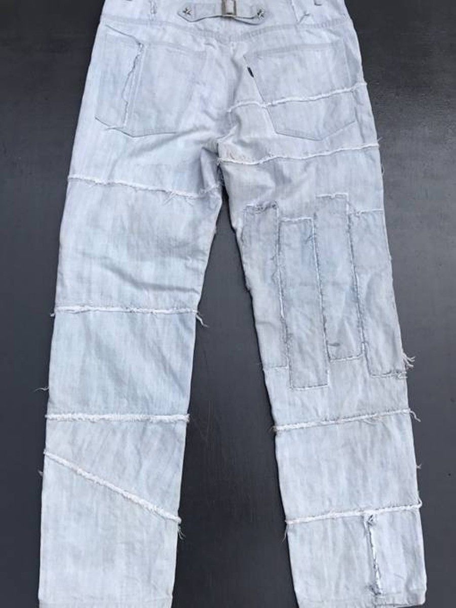 NEXUSVII Japanese Brand Nexus Seven Distressed Destroyed Denim Pants Size US 34 / EU 50 - 6 Thumbnail