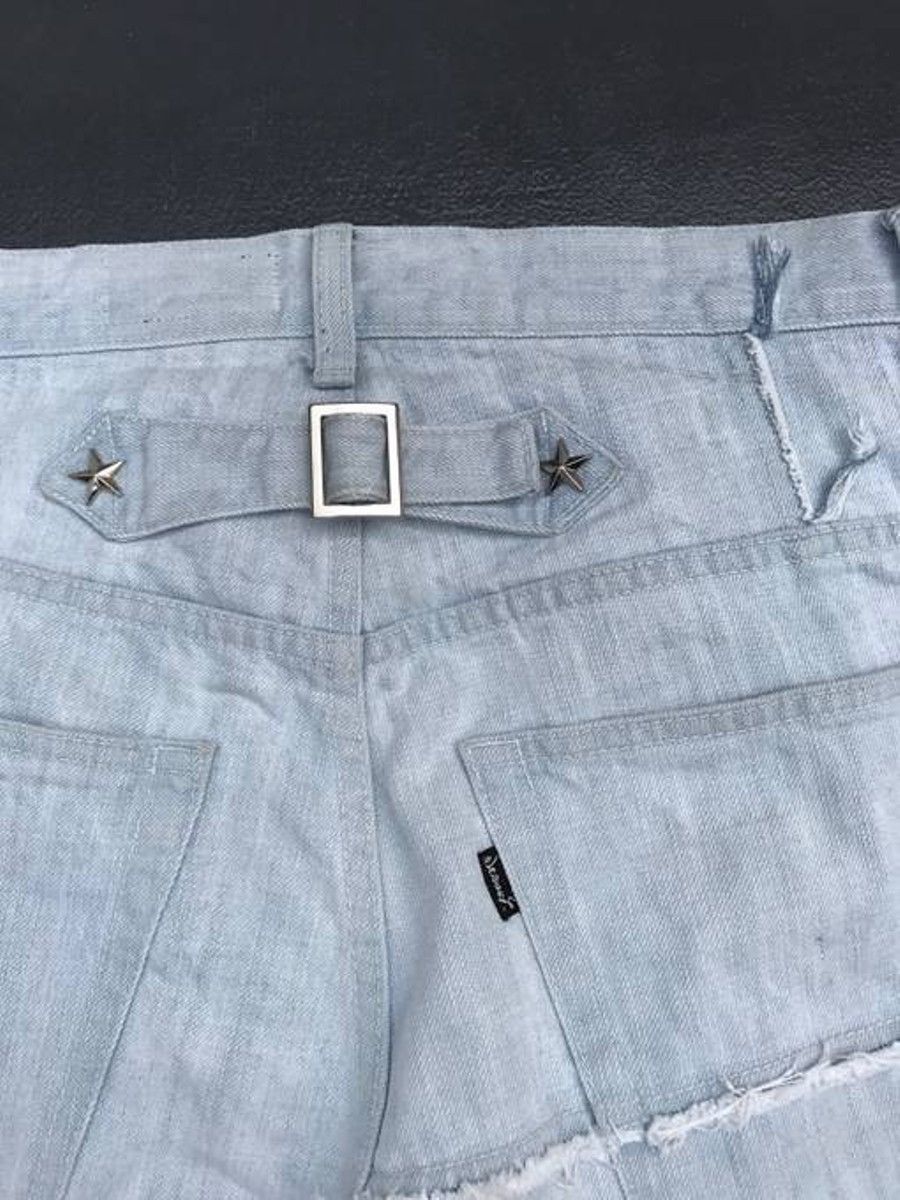 NEXUSVII Japanese Brand Nexus Seven Distressed Destroyed Denim Pants Size US 34 / EU 50 - 8 Thumbnail