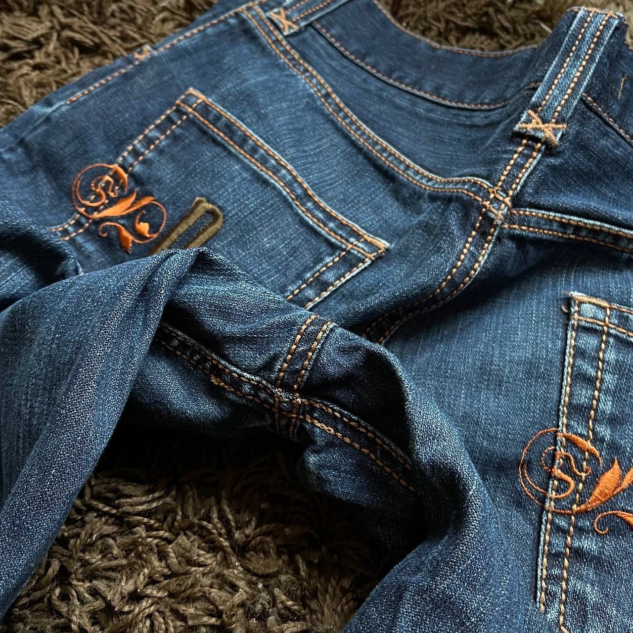 Dolce & Gabbana × Vintage Vintage Dolce Gabbana Japan Style Logo Flared Denim Jeans Size US 33 - 6 Thumbnail