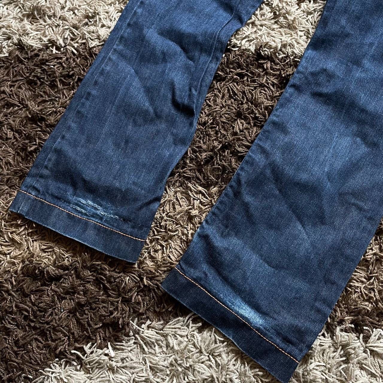 Dolce & Gabbana × Vintage Vintage Dolce Gabbana Japan Style Logo Flared Denim Jeans Size US 33 - 4 Thumbnail