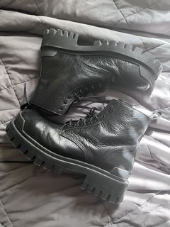 Balenciaga Strike Boots | Grailed