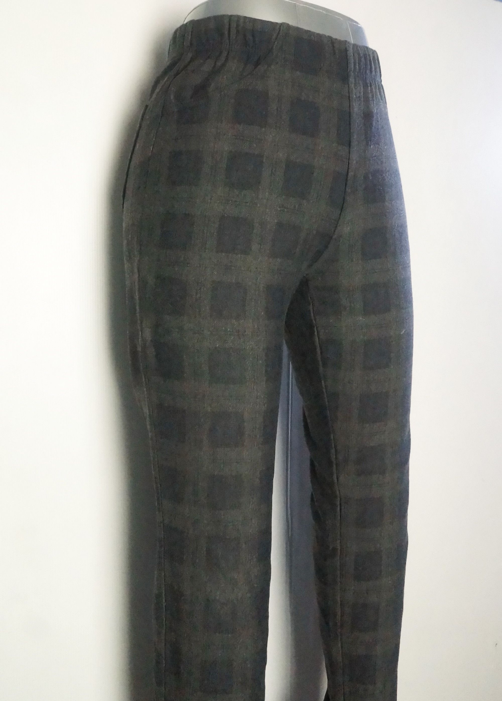 Japanese Brand CATCH I Japanese Brand Plaid Checkered Sweatpants Size 26" / US 2 / IT 38 - 4 Thumbnail