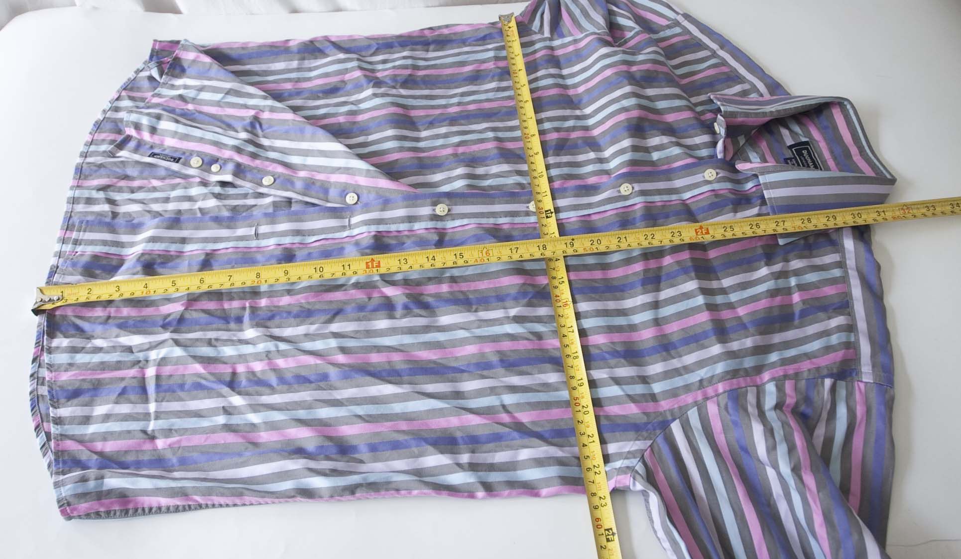 Duchamp London Duchamp London Shirt Stripe French Cuff Size 16.5 Size 42R - 6 Thumbnail