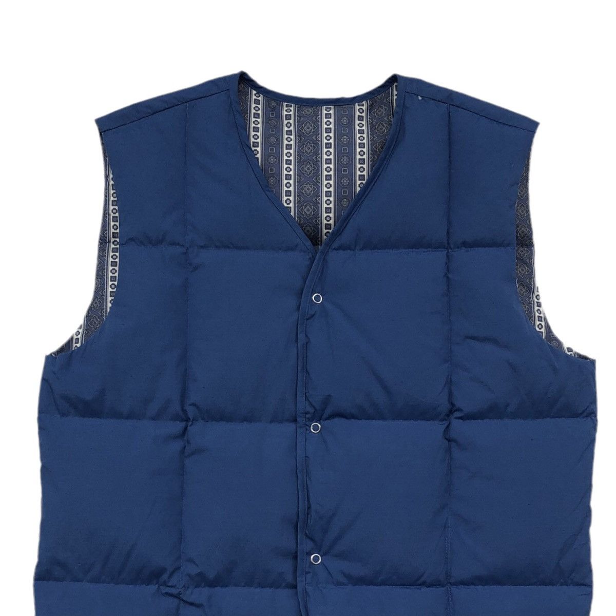 Japanese Brand Nishikawa Down And Quilted Collection Vest Jacket Size US L / EU 52-54 / 3 - 7 Thumbnail