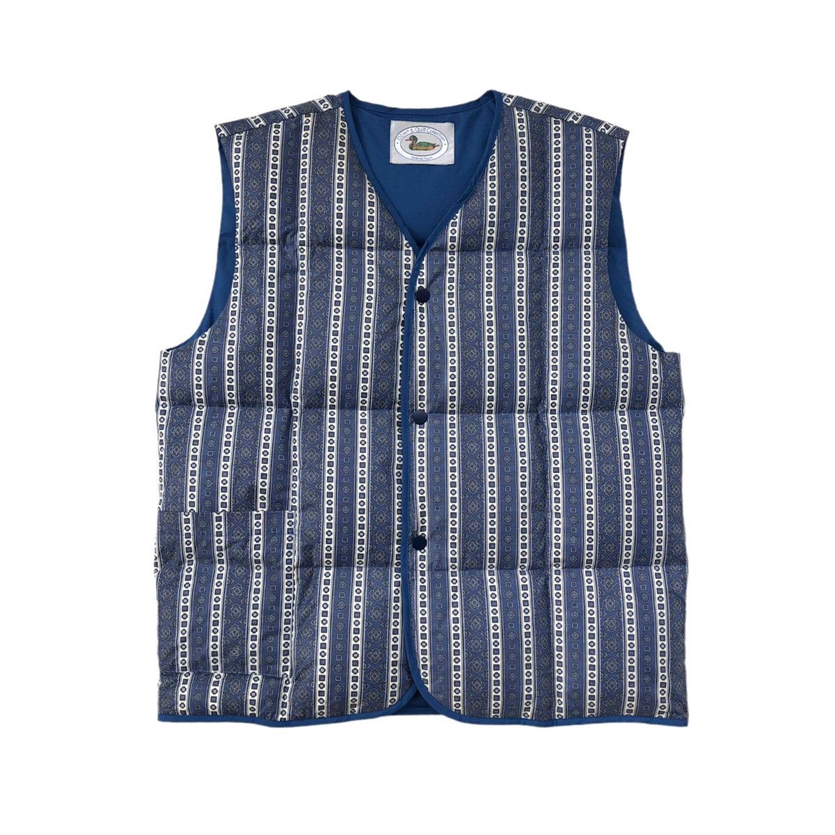 Japanese Brand Nishikawa Down And Quilted Collection Vest Jacket Size US L / EU 52-54 / 3 - 1 Thumbnail