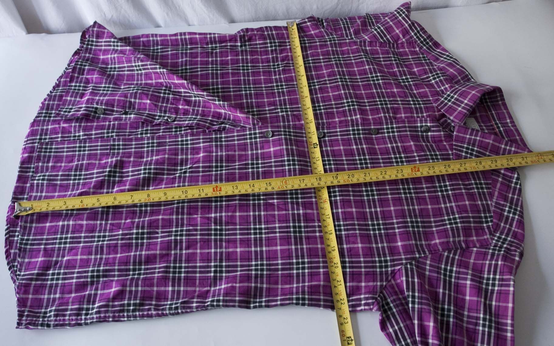 Eton Eton Shirt Purple Plaid Size 16.5 / 42 Size 42R - 3 Thumbnail