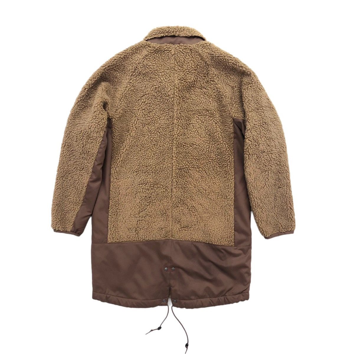 Japanese Brand FieldCore Fleece Botton Snap Long Coat / Jacket Size US L / EU 52-54 / 3 - 13 Thumbnail