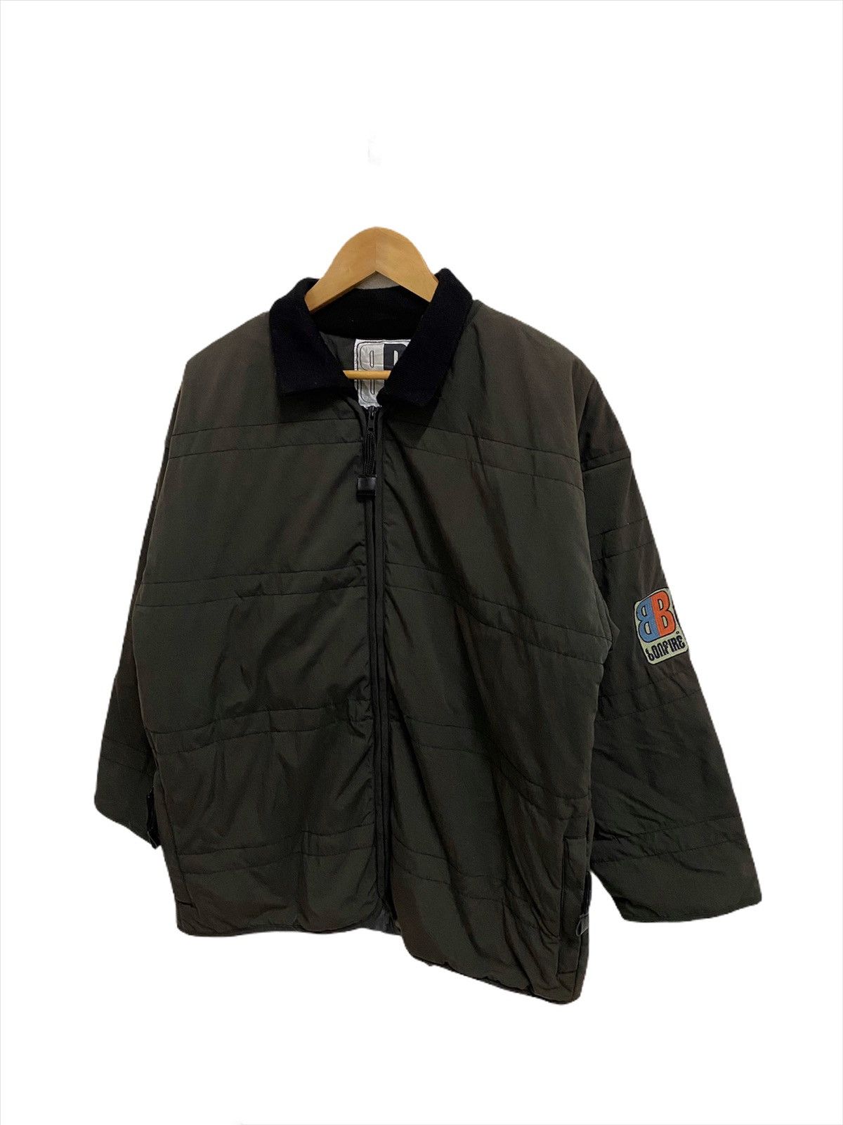 Bonfire × Bonfire Outerwear BONFIRE SNOWBOARD SURFING SMALL LOGO WINDBREAKER JACKET Size US L / EU 52-54 / 3 - 2 Thumbnail