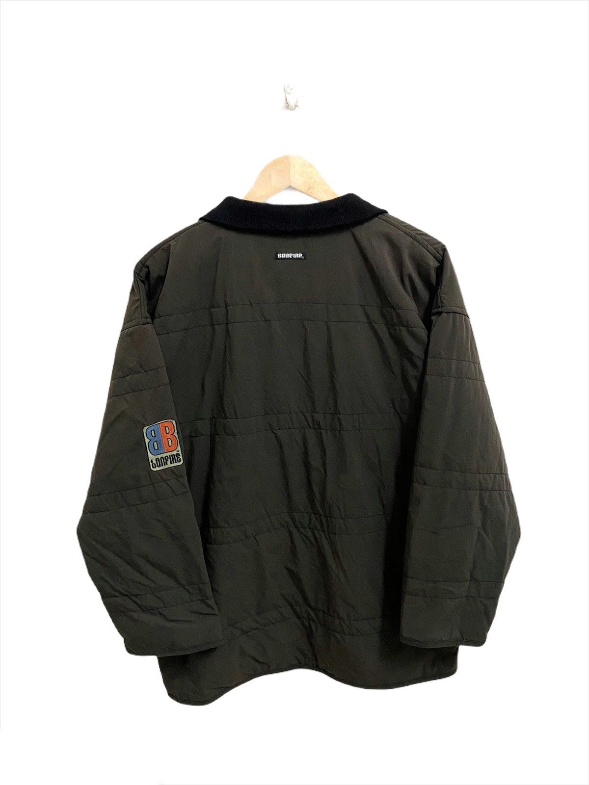 Bonfire × Bonfire Outerwear BONFIRE SNOWBOARD SURFING SMALL LOGO WINDBREAKER JACKET Size US L / EU 52-54 / 3 - 4 Thumbnail