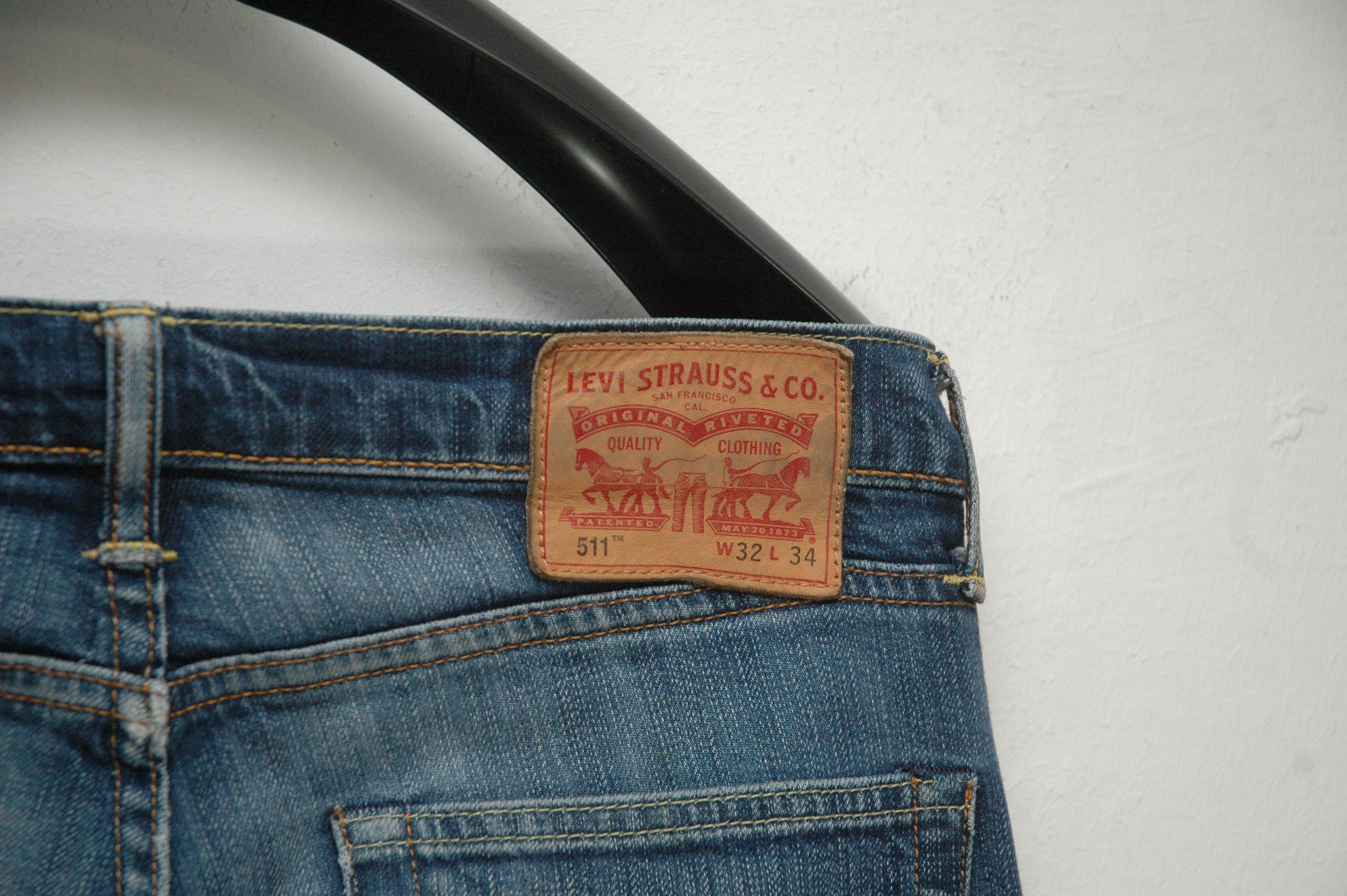 Levi's Levis Vintage 511 Selvedge W32 L34 Size US 32 / EU 48 - 7 Thumbnail