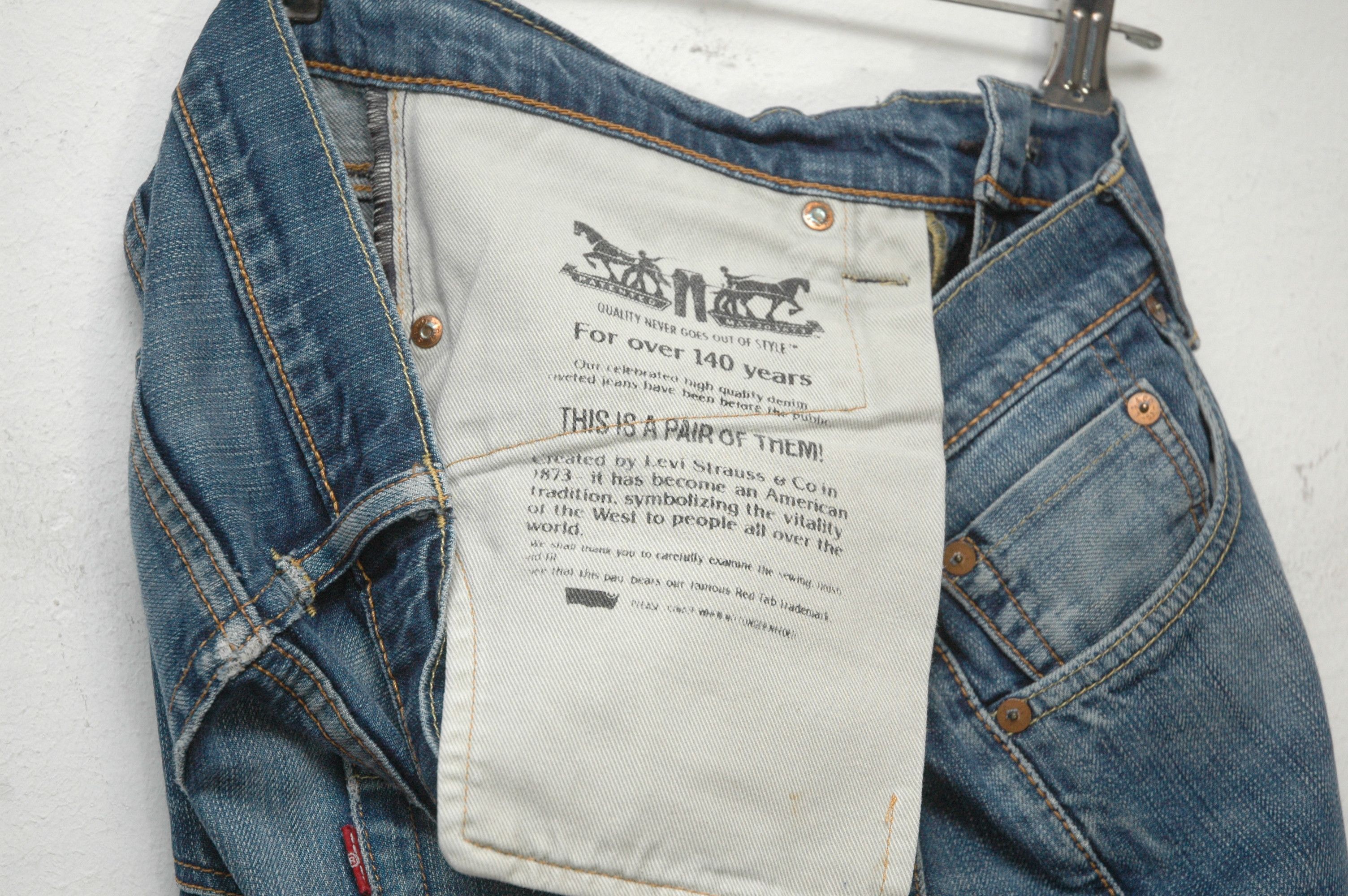 Levi's Levis Vintage 511 Selvedge W32 L34 Size US 32 / EU 48 - 10 Thumbnail