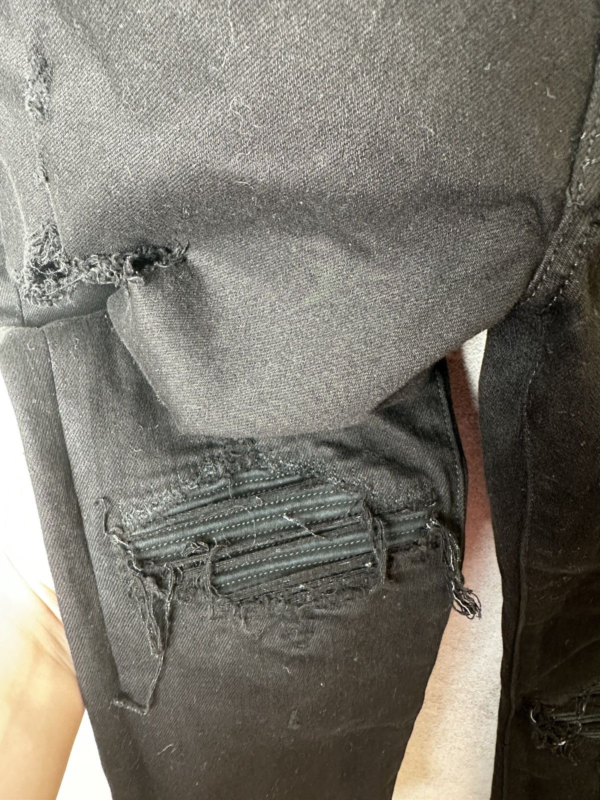 Amiri Amiri Mx1 leather Patch jeans Size US 30 / EU 46 - 4 Thumbnail