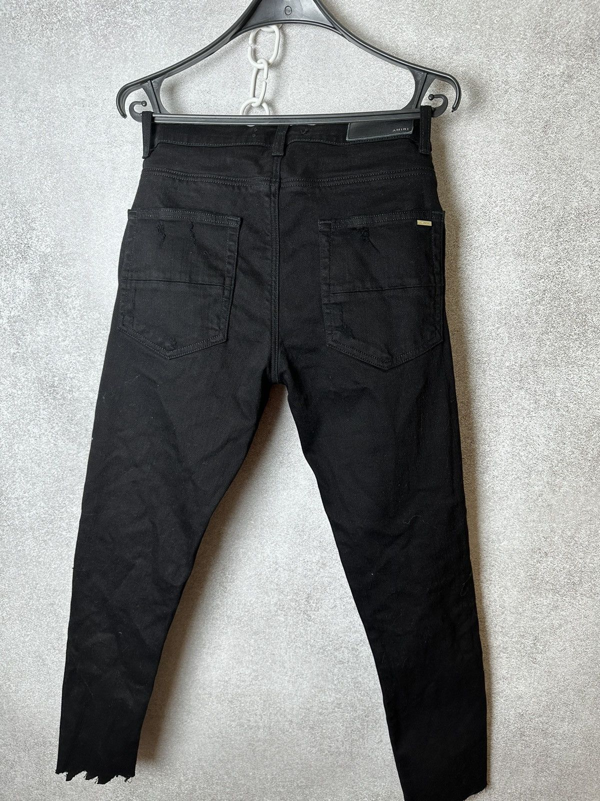 Amiri Amiri Mx1 leather Patch jeans Size US 30 / EU 46 - 2 Thumbnail