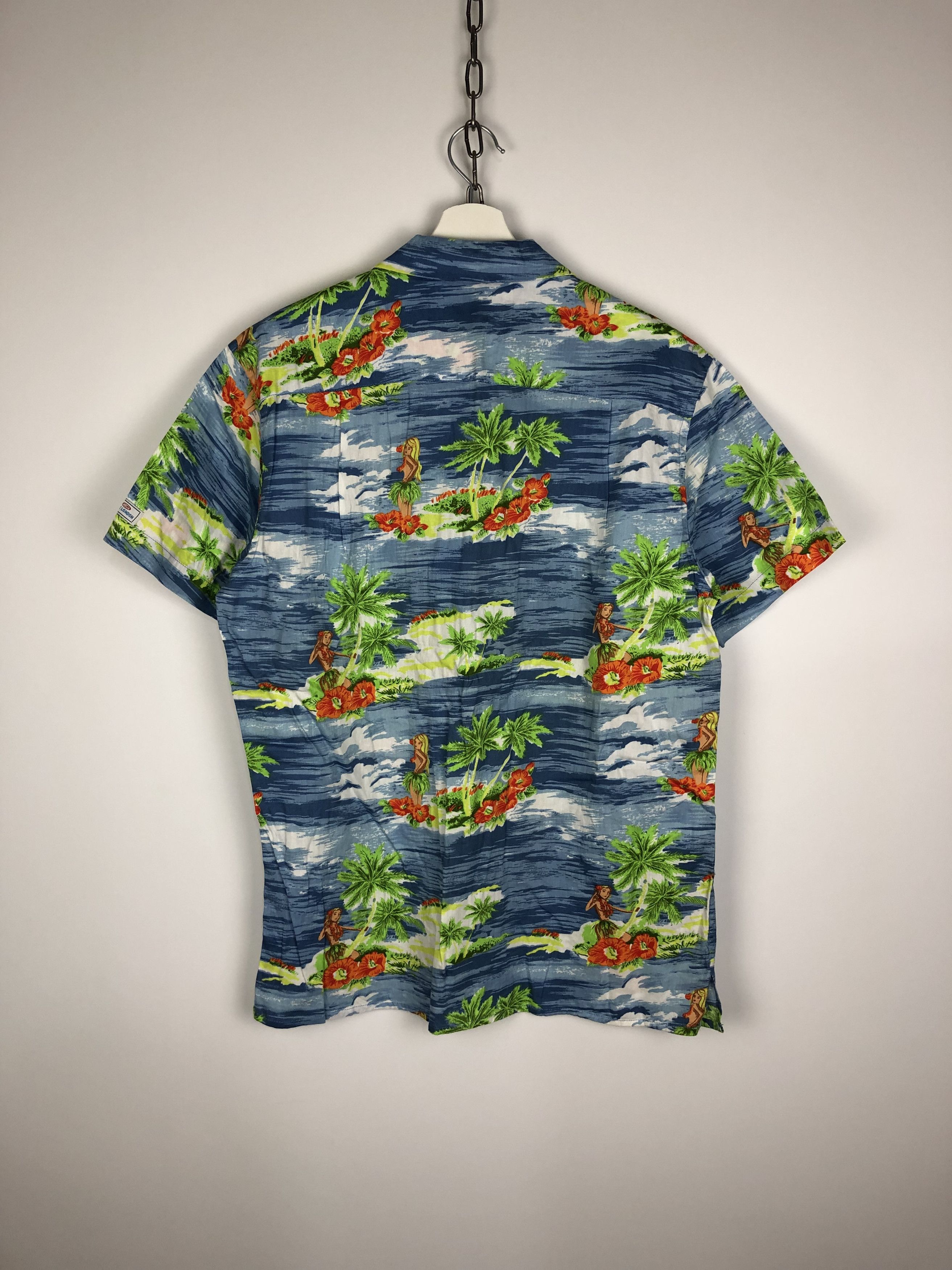 Dune London DUKE LONDON HAWAIIAN SHIRT GIRLS PURE COTTON M VINTAGE Size US M / EU 48-50 / 2 - 6 Thumbnail