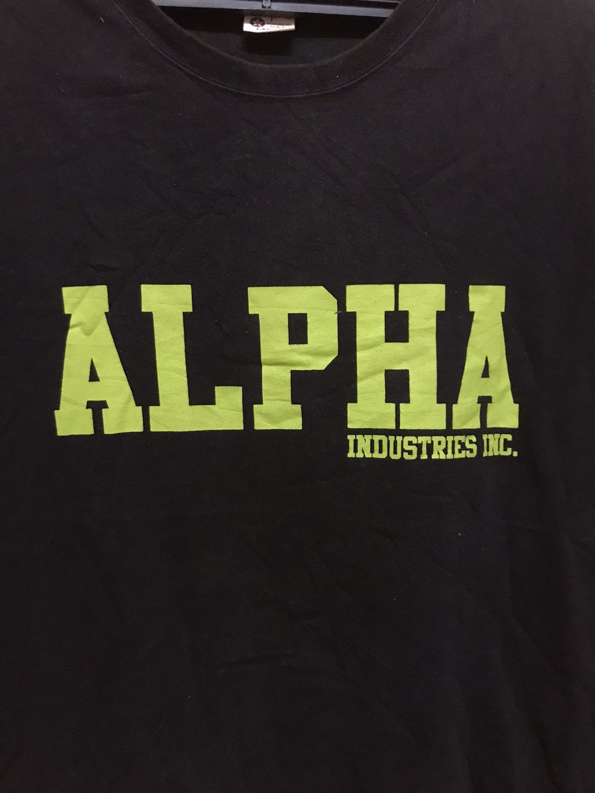 Alpha Industries × Japanese Brand ‼️need to gone asap ALPHA INDUSTRIES SPELLOUT TEE‼️ Size US M / EU 48-50 / 2 - 2 Thumbnail