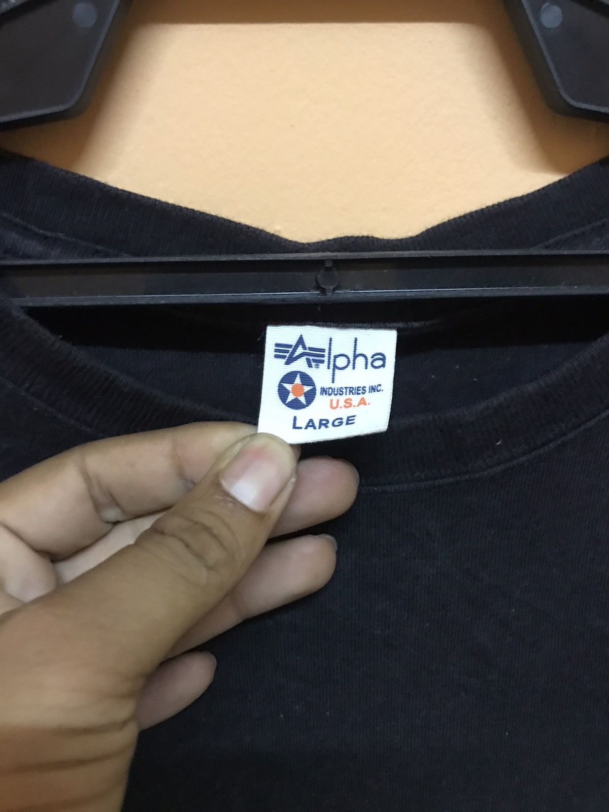 Alpha Industries × Japanese Brand ‼️need to gone asap ALPHA INDUSTRIES SPELLOUT TEE‼️ Size US M / EU 48-50 / 2 - 3 Thumbnail