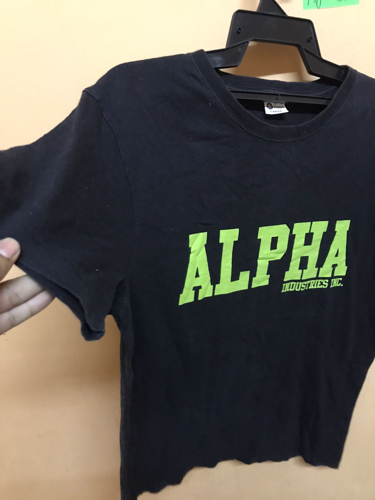 Alpha Industries × Japanese Brand ‼️need to gone asap ALPHA INDUSTRIES SPELLOUT TEE‼️ Size US M / EU 48-50 / 2 - 4 Thumbnail