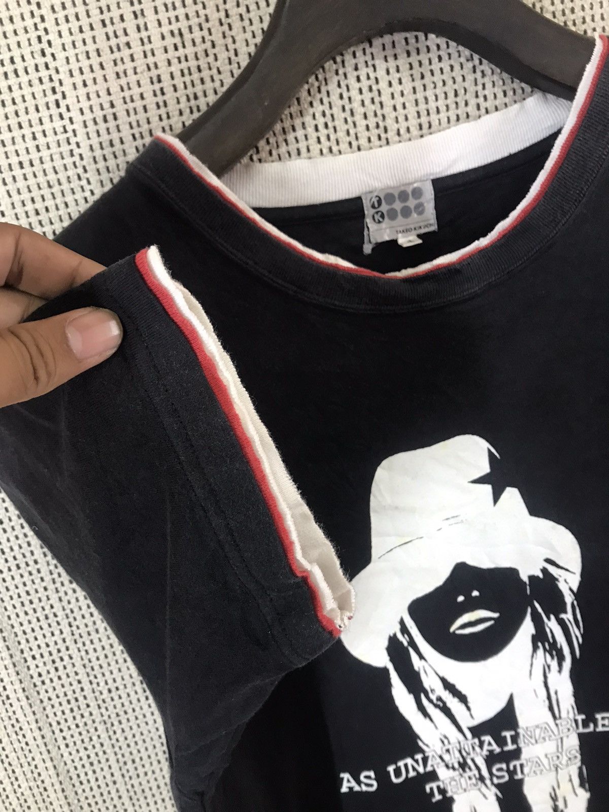 Japanese Brand × Takeo Kikuchi × Vintage ‼️TAKEO KIKUCHI DOUBLE RINGER TSHIRT‼️ Size US M / EU 48-50 / 2 - 3 Thumbnail